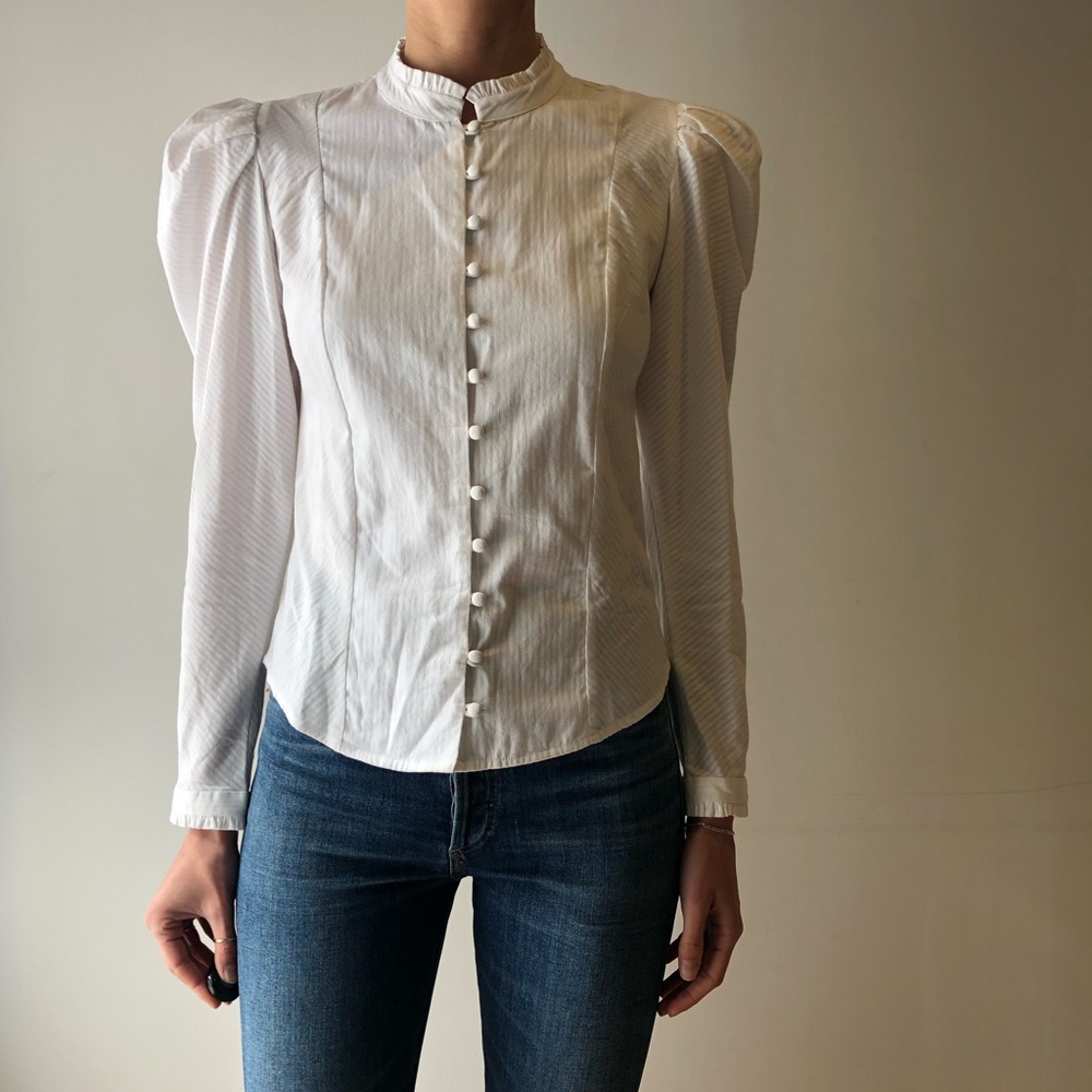 Frame button-down blouse